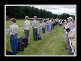 The start of the ceremony