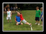 Great form in the standing broad jump